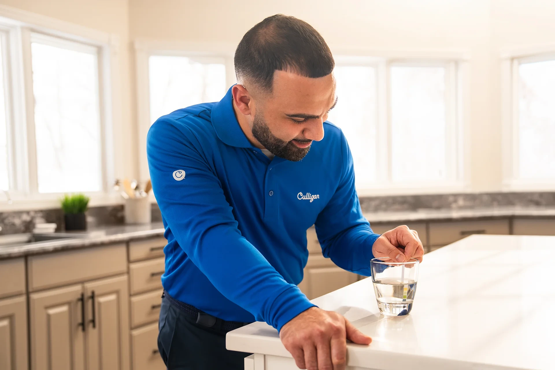 Culligan testing strip